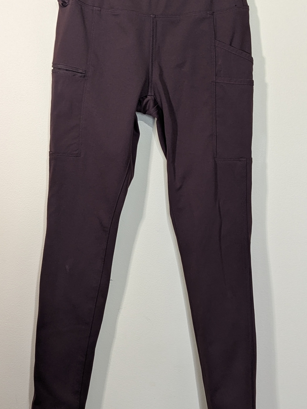 Carhartt Women’s XS Leggings Brown Fitted Workwear Utility Pants Stretch Pocket